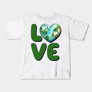 Love Earth Kids T-Shirt